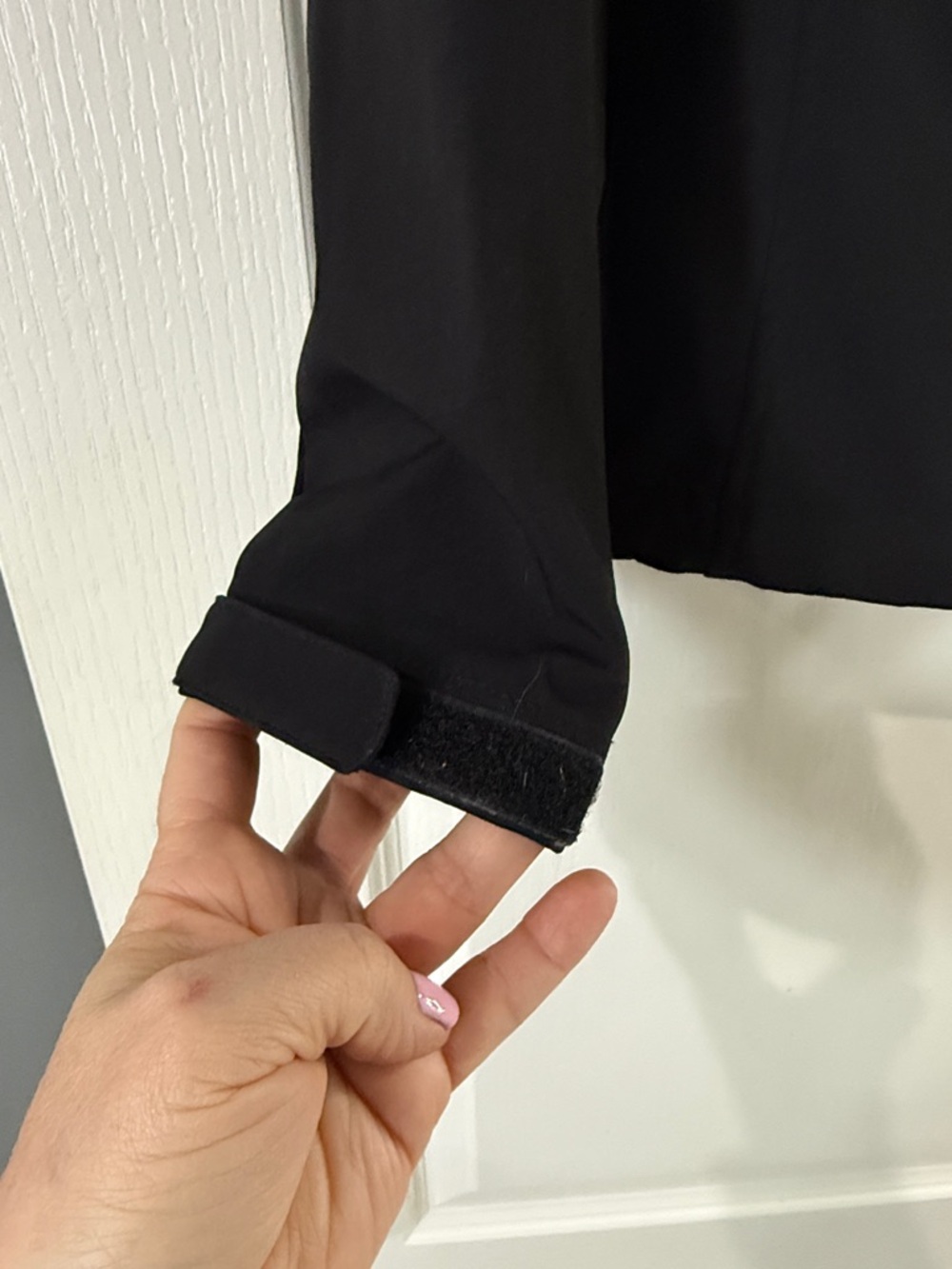 Double Diamond Black Hooded Softshell Jacket with… - image 10